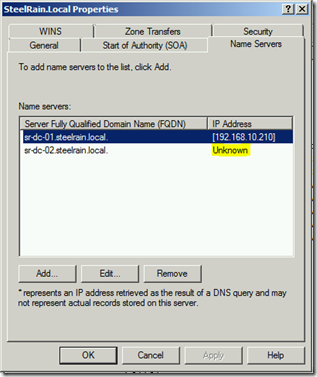 Microsoft dns not deleting stale records