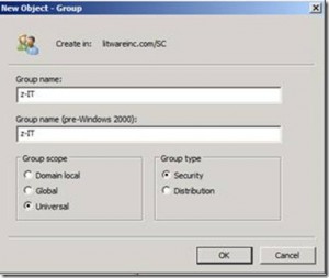 Mail Enabled Universal Security Group 69